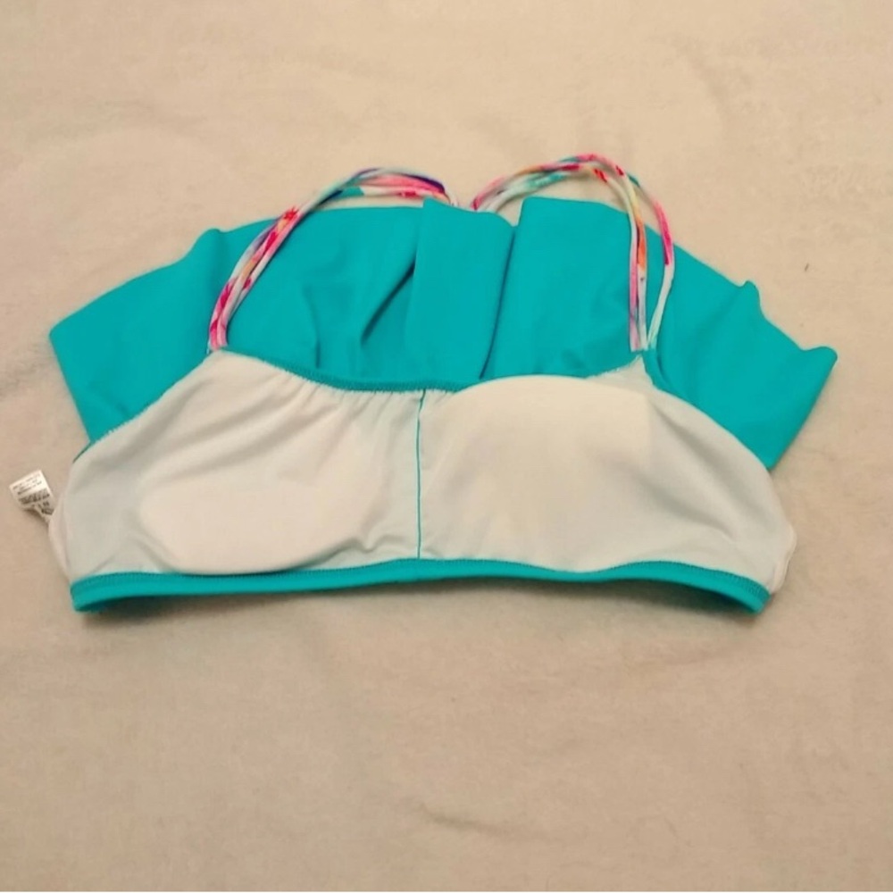 Victoria's Secret Multicolor Ruffle Macrame Back Bikini - Picture 9 of 12